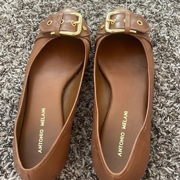 Tan ballet slippers. - Picture 5 of 5